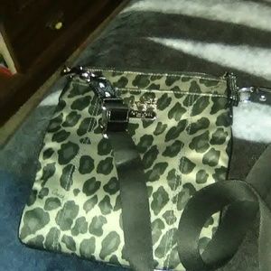 Authentic coach ocean lot side bag